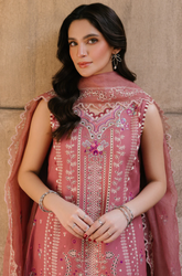 Sapphire - Winter 3pcs Dhanak ChickenKari Embroidered Suit - SS0474